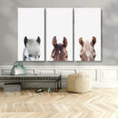 Horse Wall Art - Minimalist Horse Triptych Wall Art – Modern by MyGreatCanvas | Canvas Wall Art Prints | Photo Prints & Wall Decor
