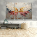Golden Angel Wings Wall Art Canvas Print – Stunning Abstract by MyGreatCanvas | Canvas Wall Art Prints | Photo Prints & Wall Decor