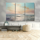 Abstract Ocean Wall Art - Boat Wall Art Canvas Print by MyGreatCanvas | Canvas Wall Art Prints | Photo Prints & Wall Decor