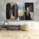 Minimalist Wabi Sabi Abstract Geometric Wall Art Canvas