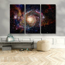 Nebula and Galaxies in Space Wall Art Canvas Print, Spiral