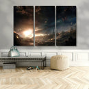 Avengers Planet Wall Art Canvas Print