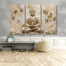 Serene Buddha Wall Art | Yoga Room Decor and Meditation Wall
