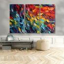 Vibrant Abstract Leaf Wall Art Canvas Print | Bold Colorful by MyGreatCanvas | Canvas Wall Art Prints | Photo Prints & Wall Decor