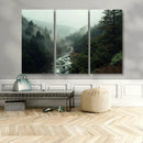Misty Forest Wall Art | Ready to Hang and Framed | Tranquil by MyGreatCanvas | Canvas Wall Art Prints | Photo Prints & Wall Decor
