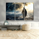 Jesus Walking Water Wall Art – Inspirational Christian