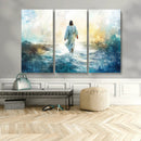 Watercolor Jesus Walking on Water Canvas Print, Christian by MyGreatCanvas | Canvas Wall Art Prints | Photo Prints & Wall Decor