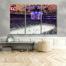 Madison New York Rangers Hockey Stadium Wall Art Canvas