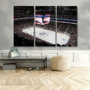 Rogers Place Edmonton Oilers Ice Hockey Stadium Wall Art,