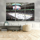 Sharks Arena Blackhawks Sharks Ice Hockey Stadium Wall Art by MyGreatCanvas | Canvas Wall Art Prints | Photo Prints & Wall Decor