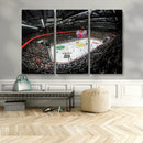 Vaudoise Lausanne Ice Hockey Arena Stadium Wall Art Canvas,
