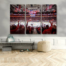 Carolina Hurricanes Ice Hockey Stadium Wall Art, Carolina