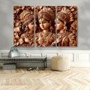 Indian Woman Statue Wall Art Canvas Print