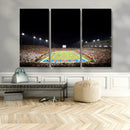 SMU Mustangs Football Team Print - Dallas Gerald J. Ford