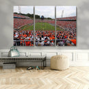 Virginia Cavaliers Football Team Print - Charlottesville Scott Stadium Print Wall Art Canvas by MyGreatCanvas | Canvas Wall Art Prints | Photo Prints & Wall Decor