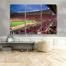 Wisconsin Badgers Football Team Print - Madison Camp Randall by MyGreatCanvas | Canvas Wall Art Prints | Photo Prints & Wall Decor