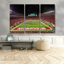 Wisconsin Badgers Football Team Print Canvas- Madison Camp