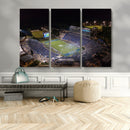 Duke University Blue Devils Football Print Canvas - Durham