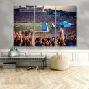 University of Kansas Jayhawks Football Team Art Print - by MyGreatCanvas | Canvas Wall Art Prints | Photo Prints & Wall Decor