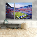 Buffalo Bills Football Team Print Canvas - Buffalo Highmark by MyGreatCanvas | Canvas Wall Art Prints | Photo Prints & Wall Decor