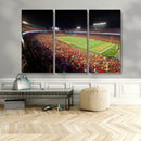 Iowa State University Cyclones Canvas Print, Football Team