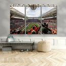 Miami Hurricanes Football Team Wall Art Print - Miami Hard