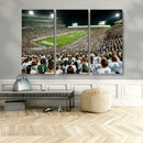 Michigan State Spartans Football Canvas Print - East Lansing