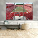 Rutgers Scarlet Knights Football Team Print - Piscataway SHI by MyGreatCanvas | Canvas Wall Art Prints | Photo Prints & Wall Decor