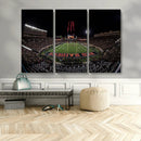 Framed Texas Tech Red Raiders Stadium Canvas, Texas Tech Red