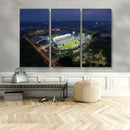 The University of South Florida Bulls Football Team Print - by MyGreatCanvas | Canvas Wall Art Prints | Photo Prints & Wall Decor