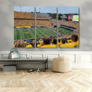 Puskar Stadium Canvas Print Wall Art - Morgantown Print -