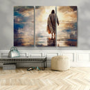 Jesus Walking on Water Wall Art | Ready to Hang Spiritual
