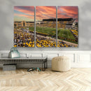 University of Wyoming Cowboys Football Team Print - Laramie by MyGreatCanvas | Canvas Wall Art Prints | Photo Prints & Wall Decor
