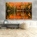 Forest Reflection Art | Autumn Forest Reflection Wall Art | by MyGreatCanvas | Canvas Wall Art Prints | Photo Prints & Wall Decor