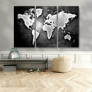 World Map Wall Art Canvas Print – Framed Wall Art for by MyGreatCanvas | Canvas Wall Art Prints | Photo Prints & Wall Decor