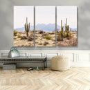 Desert Cactus Canvas Wall Art – Serene Southwestern Arizona by MyGreatCanvas | Canvas Wall Art Prints | Photo Prints & Wall Decor
