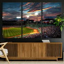 Fenway Park Wall Art Canvas Print | Large Baseball Stadium by MyGreatCanvas | Canvas Wall Art Prints | Photo Prints & Wall Decor