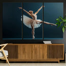 Ballet Dancer Wall Art – Framed Graceful Pose Canvas by MyGreatCanvas | Canvas Wall Art Prints | Photo Prints & Wall Decor
