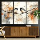 Beautiful Birds Wall Art – Framed Watercolor Branch Canvas by MyGreatCanvas | Canvas Wall Art Prints | Photo Prints & Wall Decor