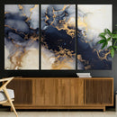 Black Marble Wall Art Canvas Print – Framed Abstract Gold by MyGreatCanvas | Canvas Wall Art Prints | Photo Prints & Wall Decor