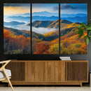 Autumn Mountains Wall Art, Vibrant Fall Foliage Landscape by MyGreatCanvas | Canvas Wall Art Prints | Photo Prints & Wall Decor