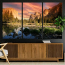 Yosemite Valley Wall Art Canvas Print – El Capitan Sunset