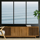 Ocean Waves Wall Art Canvas Print – Framed Solo Surfer Wave