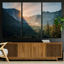 Yosemite Valley Wall Art Canvas Print – Framed Mountain