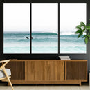Surfing Wall Art Canvas Print – Framed Ocean Waves