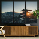 Mount Fuji Wall Art Canvas Print Framed Japan Travel Art by MyGreatCanvas | Canvas Wall Art Prints | Photo Prints & Wall Decor