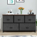Wood Dresser Storage Unit Side Table Display Organizer by LJGDeals