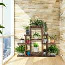 6-Tier Flower Wood Stand Plant Display Rack Storage Shelf by LJGDeals
