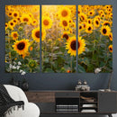 Sunflower Sunshine Wall Art Canvas Print by MyGreatCanvas | Canvas Wall Art Prints | Photo Prints & Wall Decor