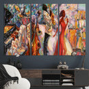 Abstract Afro American Jazz Canvas Wall Art | Music-Inspired by MyGreatCanvas | Canvas Wall Art Prints | Photo Prints & Wall Decor